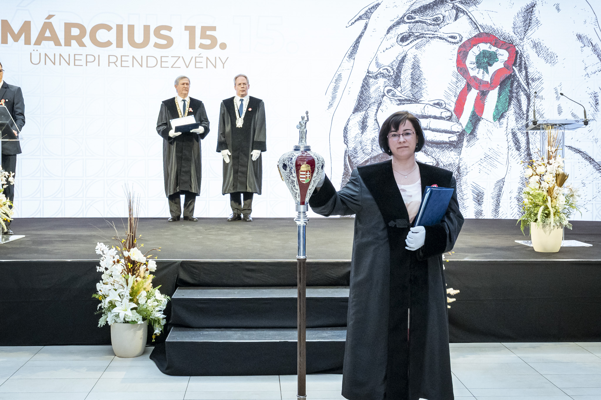 Doctoral gallery: The ceremony was completed by the conferral of doctoral degrees (Photo: András Adorján, Gergely Nagy / Széchenyi István University)